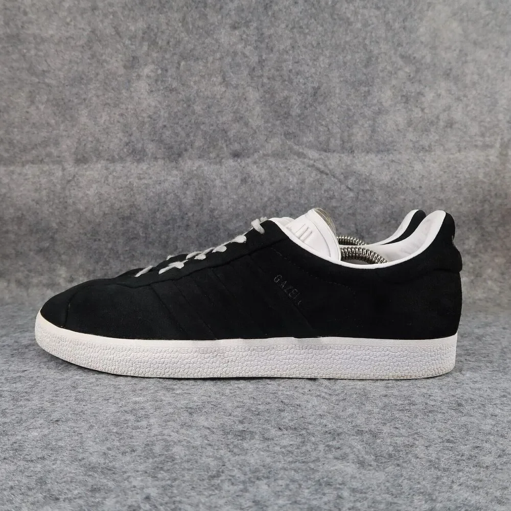 Adidas Shoes Mens 11 Sneaker Lifestyle Gazelle Leather Low Black Lace Up Classic